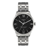 Buy Shop Tissot T Classic Chemin Des Tourelles Chronometer Black Dial Silver Steel Strap Watch For Men - T099.408.11.058.00 USA Online