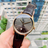 Buy Shop Tissot T Classic Chemin Des Tourelles Powermatic 80 Brown Dial Brown Leather Strap Watch for Men - T099.407.36.447.00 USA Online