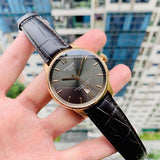 Buy Shop Tissot T Classic Chemin Des Tourelles Powermatic 80 Brown Dial Brown Leather Strap Watch for Men - T099.407.36.447.00 USA Online