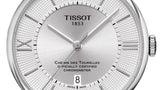 Buy Shop Tissot T Classic Chemin Des Tourelles Silver Dial Silver Steel Strap Watch For Men - T099.408.11.038.00 USA Online