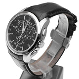 Buy Shop Tissot T Classic Couturier Chronograph Black Dial Black Leather Strap Watch For Men - T035.617.16.051.00 USA Online