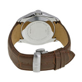 Buy Shop Tissot T Classic Couturier Chronograph White Dial Brown Leather Strap Watch For Men - T035.410.16.031.00 USA Online