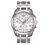Buy Shop Tissot T Classic Couturier Chronograph White Dial Silver Steel Strap Watch For Men - T101.617.11.031.00 USA Online