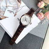 Buy Shop Tissot T Classic Couturier Quartz Silver Dial Watch For Women - T035.210.16.031.03 USA Online