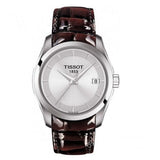Buy Shop Tissot T Classic Couturier Quartz Silver Dial Watch For Women - T035.210.16.031.03 USA Online