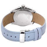 Buy Shop Tissot T Classic Couturier Silver Dial Light Blue Leather Strap Watch For Women - T035.210.16.031.02 USA Online