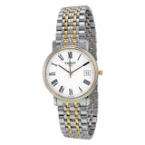 Buy Shop Tissot T Classic Desire White Dial Two Tone Watch For Men - T52.2.481.13 USA Online