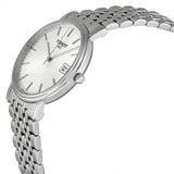 Buy Shop Tissot T Classic Desire Silver Dial Silver Mesh Bracelet Watch for Men - T52.1.481.31 USA Online