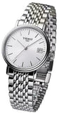 Buy Shop Tissot T Classic Desire Silver Dial Silver Mesh Bracelet Watch for Men - T52.1.481.31 USA Online