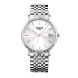 Buy Shop Tissot T Classic Desire Silver Dial Silver Mesh Bracelet Watch for Men - T52.1.481.31 USA Online