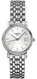 Buy Shop Tissot T Classic Desire Silver Dial Silver Mesh Bracelet Watch for Men - T52.1.481.31 USA Online