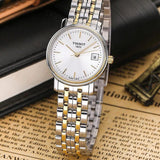 Buy Shop Tissot T Classic Desire Small Lady White Dial Watch For Women - T52.2.281.31 USA Online