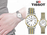 Buy Shop Tissot T Classic Desire Two Tone Quartz Watch For Women - T52.2.281.13 USA Online