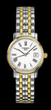 Buy Shop Tissot T Classic Desire Two Tone Quartz Watch For Women - T52.2.281.13 USA Online