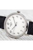 Buy Shop Tissot T Classic Desire White Dial Black Leather Strap Watch For Men - T52.1.421.12 USA Online