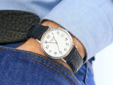 Buy Shop Tissot T Classic Desire White Dial Black Leather Strap Watch For Men - T52.1.421.12 USA Online