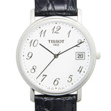 Buy Shop Tissot T Classic Desire White Dial Black Leather Strap Watch For Men - T52.1.421.12 USA Online