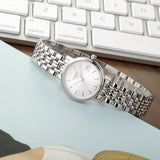 Buy Shop Tissot T Classic Desire White Dial Silver Steel Strap Watch for Women - T52.1.281.31 USA Online