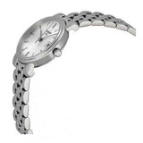Buy Shop Tissot T Classic Desire White Dial Silver Steel Strap Watch for Women - T52.1.281.31 USA Online