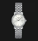 Buy Shop Tissot T Classic Desire White Dial Silver Steel Strap Watch for Women - T52.1.281.31 USA Online