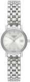 Buy Shop Tissot T Classic Desire White Dial Silver Steel Strap Watch for Women - T52.1.281.31 USA Online