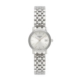 Buy Shop Tissot T Classic Desire White Dial Silver Steel Strap Watch for Women - T52.1.281.31 USA Online