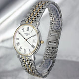 Buy Shop Tissot T Classic Desire White Dial Two Tone Watch For Men - T52.2.481.13 USA Online