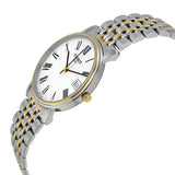 Buy Shop Tissot T Classic Desire White Dial Two Tone Watch For Men - T52.2.481.13 USA Online