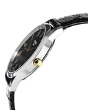 Buy Shop Tissot T Classic Dream Black Dial Black Leather Strap Watch for Men - T033.410.26.053.01 USA Online