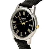 Buy Shop Tissot T Classic Dream Black Dial Black Leather Strap Watch for Men - T033.410.26.053.01 USA Online