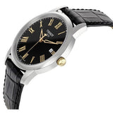 Buy Shop Tissot T Classic Dream Black Dial Black Leather Strap Watch for Men - T033.410.26.053.01 USA Online