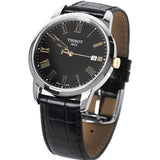 Buy Shop Tissot T Classic Dream Black Dial Black Leather Strap Watch for Men - T033.410.26.053.01 USA Online