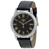 Buy Shop Tissot T Classic Dream Black Dial Black Leather Strap Watch for Men - T033.410.26.053.01 USA Online