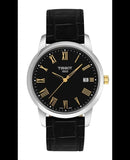 Buy Shop Tissot T Classic Dream Black Dial Black Leather Strap Watch for Men - T033.410.26.053.01 USA Online