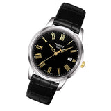 Buy Shop Tissot T Classic Dream Black Dial Black Leather Strap Watch for Men - T033.410.26.053.01 USA Online