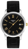 Buy Shop Tissot T Classic Dream Black Dial Black Leather Strap Watch for Men - T033.410.26.053.01 USA Online
