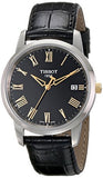 Buy Shop Tissot T Classic Dream Black Dial Black Leather Strap Watch for Men - T033.410.26.053.01 USA Online
