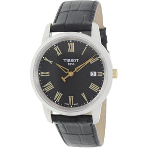 Buy Shop Tissot T Classic Dream Black Dial Black Leather Strap Watch for Men - T033.410.26.053.01 USA Online