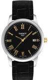 Buy Shop Tissot T Classic Dream Black Dial Black Leather Strap Watch for Men - T033.410.26.053.01 USA Online