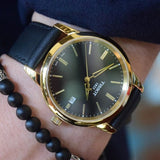 Buy Shop Tissot T Classic Dream Black Dial Black Leather Strap Watch for Men - T033.410.36.051.01 USA Online