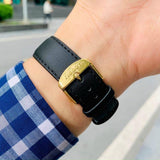 Buy Shop Tissot T Classic Dream Black Dial Black Leather Strap Watch for Men - T033.410.36.051.01 USA Online