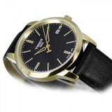 Buy Shop Tissot T Classic Dream Black Dial Black Leather Strap Watch for Men - T033.410.36.051.01 USA Online