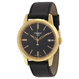 Buy Shop Tissot T Classic Dream Black Dial Black Leather Strap Watch for Men - T033.410.36.051.01 USA Online