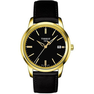 Buy Shop Tissot T Classic Dream Black Dial Black Leather Strap Watch for Men - T033.410.36.051.01 USA Online