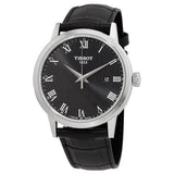 Buy Shop Tissot T Classic Dream Black Dial Black Leather Strap Watch for Men - T122.410.16.053.00 USA Online