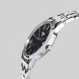 Buy Shop Tissot T Classic Dream Black Dial Silver Steel Strap Watch for Men - T033.410.11.053.01 USA Online
