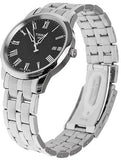 Buy Shop Tissot T Classic Dream Black Dial Silver Steel Strap Watch for Men - T033.410.11.053.01 USA Online