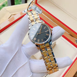 Buy Shop Tissot T Classic Dream Black Dial Two Tone Steel Strap Watch for Men - T033.410.22.053.01 USA Online