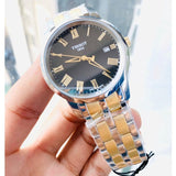Buy Shop Tissot T Classic Dream Black Dial Two Tone Steel Strap Watch for Men - T033.410.22.053.01 USA Online