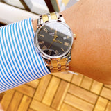 Buy Shop Tissot T Classic Dream Black Dial Two Tone Steel Strap Watch for Men - T033.410.22.053.01 USA Online